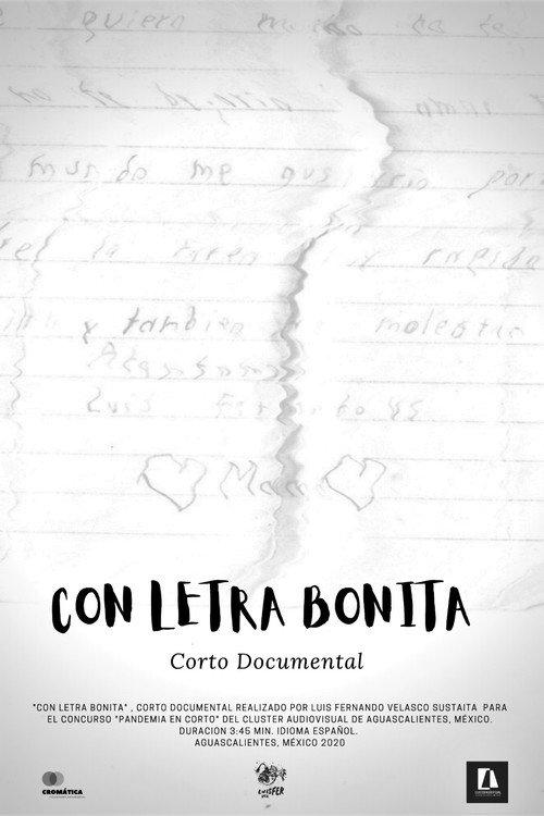 Con letra bonita 2021 official movie poster
