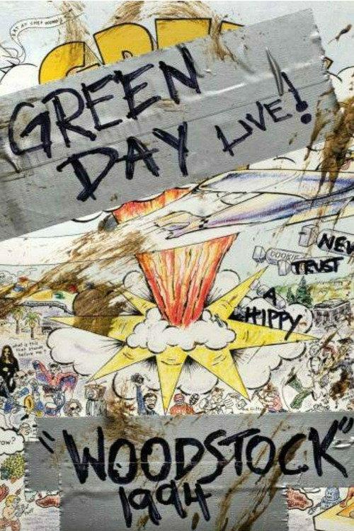 Green Day: Live from Woodstock '94 1994 official movie poster
