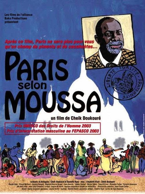 Paris selon Moussa 2003 official movie poster