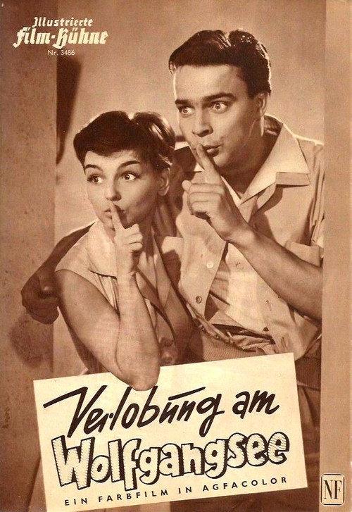 Verlobung am Wolfgangsee 1956 official movie poster
