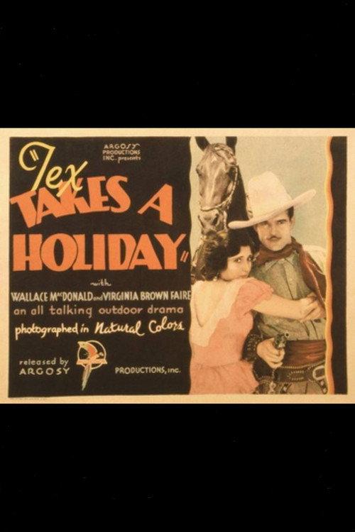 Tex Takes a Holiday 1932 official movie poster