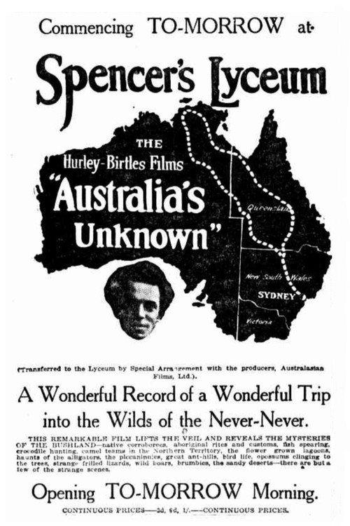 Australia's Unknown 1915 official movie poster