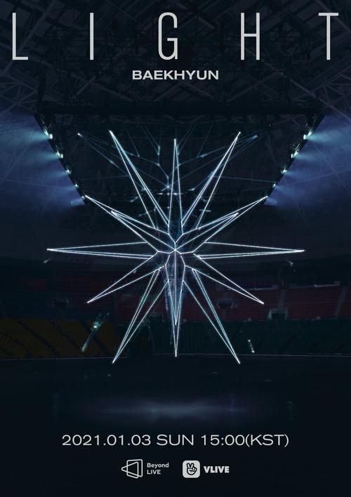 BAEKHYUN : LIGHT 2021 official movie poster