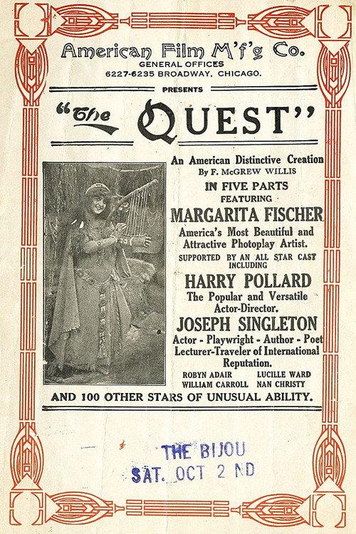 The Quest 1915 official movie poster