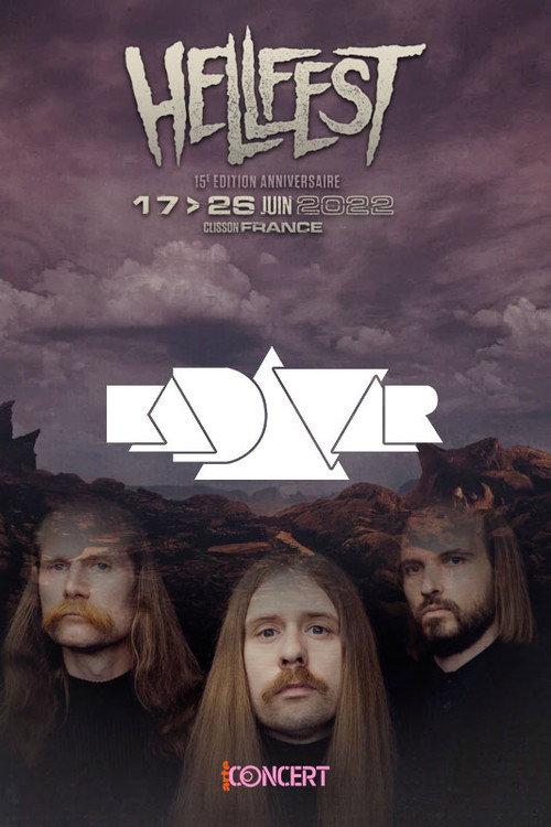 Kadavar - Hellfest 2022 2022 official movie poster