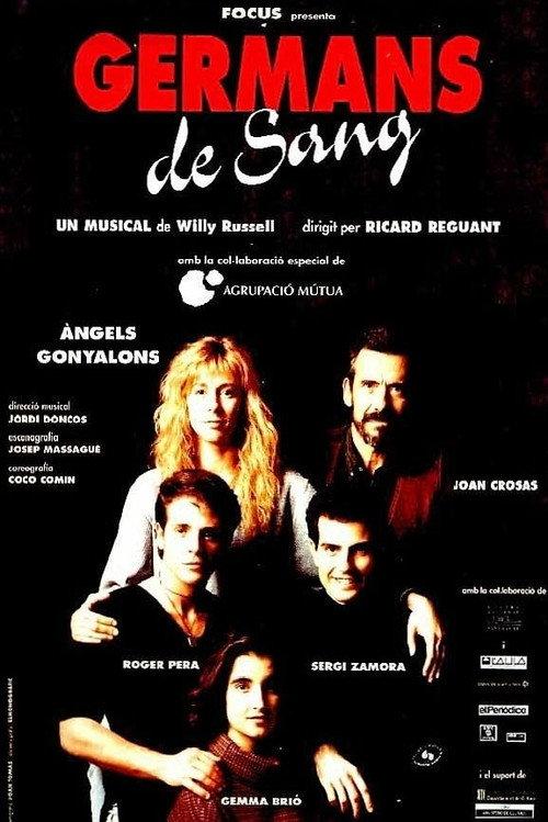 Germans de sang 1996 official movie poster