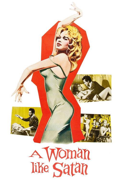 A Woman Like Satan 1958 official movie poster