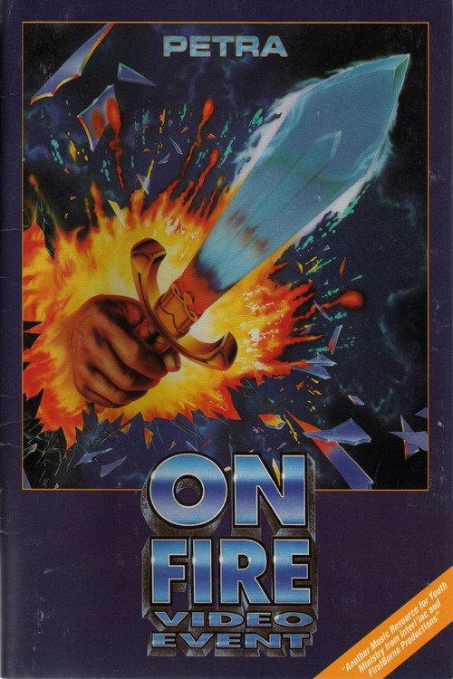 Petra: On Fire Video Event 1989 official movie poster