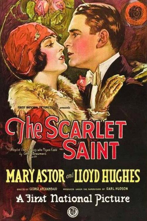 Scarlet Saint 1925 official movie poster