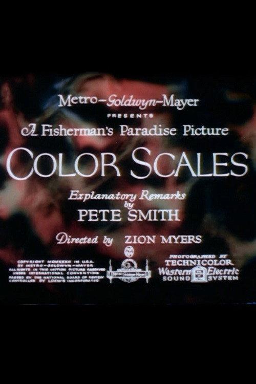 Color Scales 1932 official movie poster