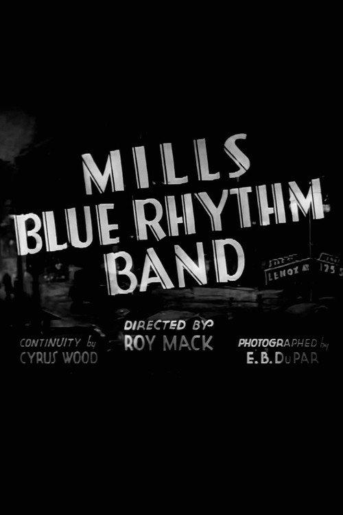 Mills Blue Rhythm Band 1933 official movie poster