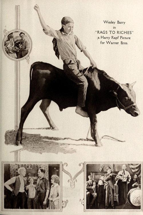 Rags to Riches 1922 official movie poster