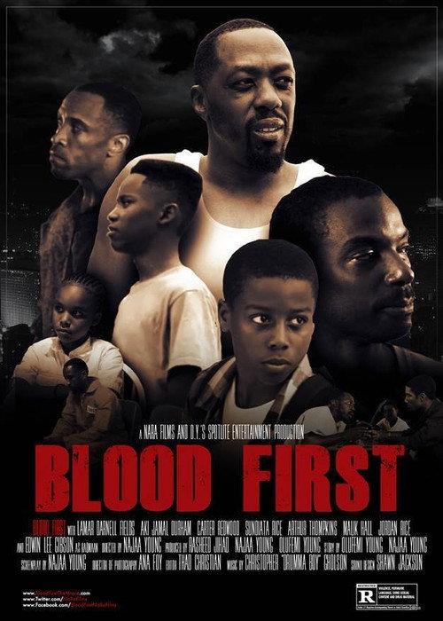 Blood First 2014 official movie poster