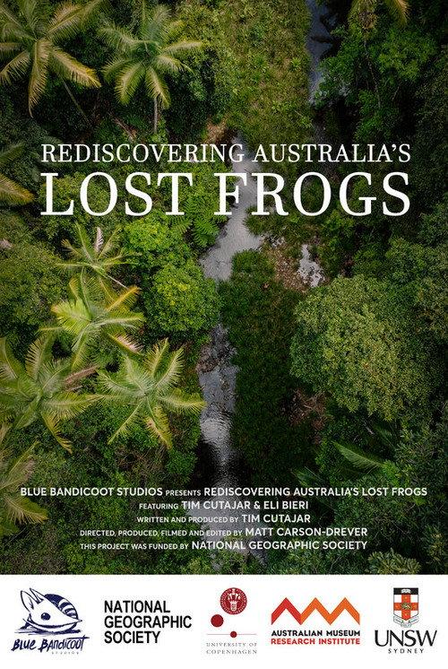 Rediscovering Australia's Lost Frogs 2024 official movie poster