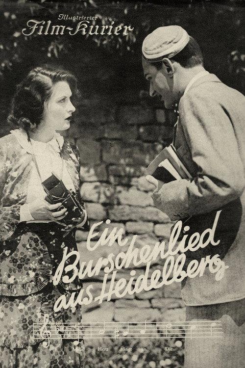 A Student's Song of Heidelberg 1930 official movie poster
