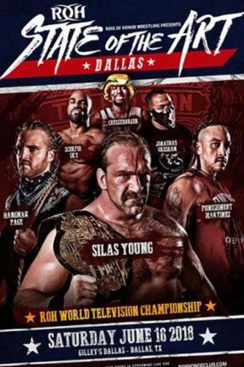 ROH: State of The Art - Dallas 2018 official movie poster