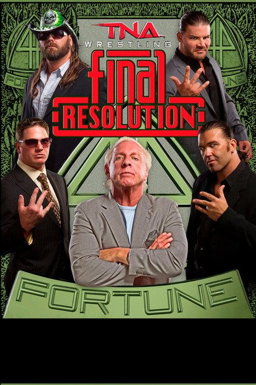 TNA Final Resolution 2010 2010 official movie poster