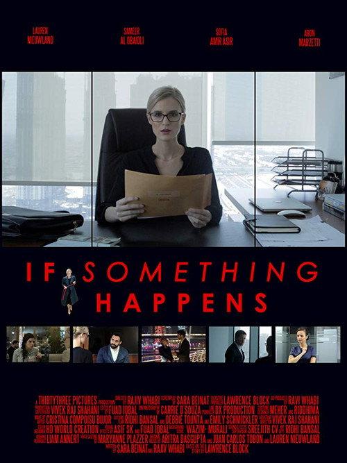If Something Happens 2018 official movie poster