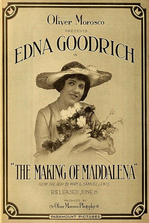 The Making of Maddalena 1916 official movie poster