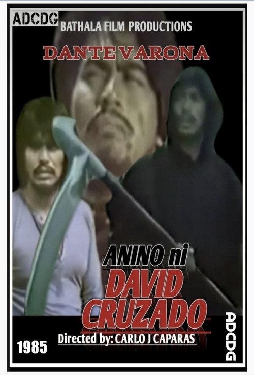 Anino ni David Crusado 1985 official movie poster