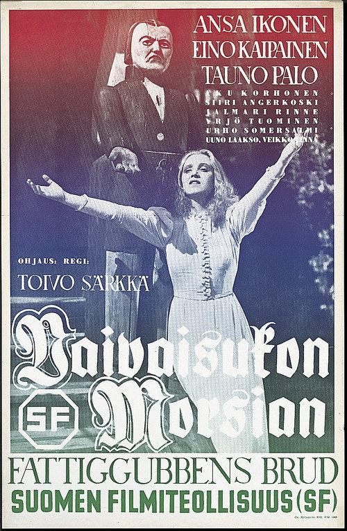 Vaivaisukon morsian 1944 official movie poster