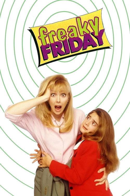 Freaky Friday 1995 official movie poster