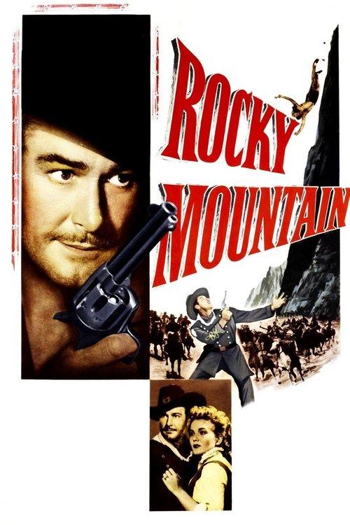Rocky Mountain 1950 official movie poster