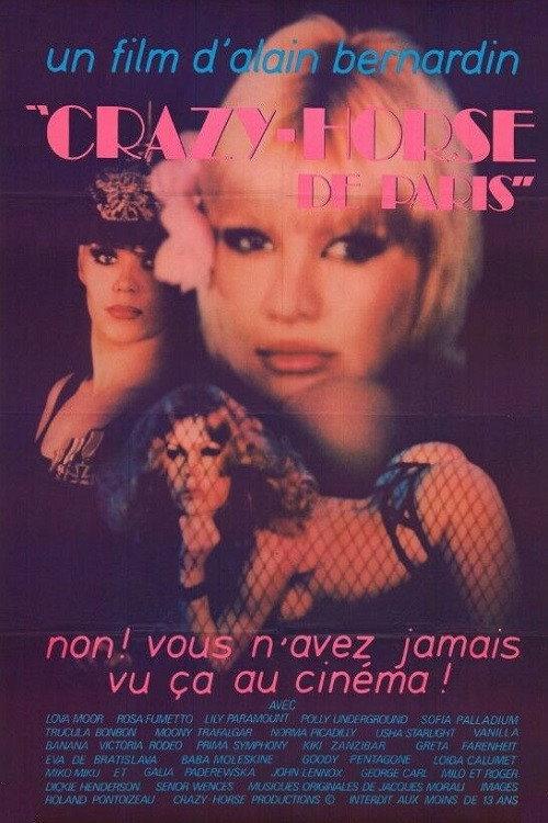 Crazy Horse de Paris 1977 official movie poster