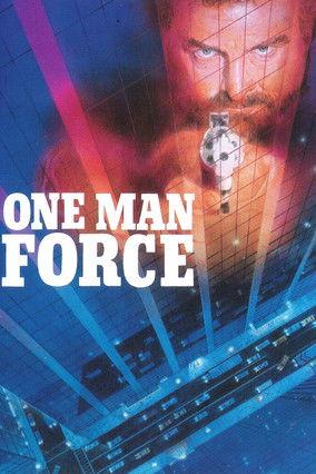 One Man Force 1989 official movie poster