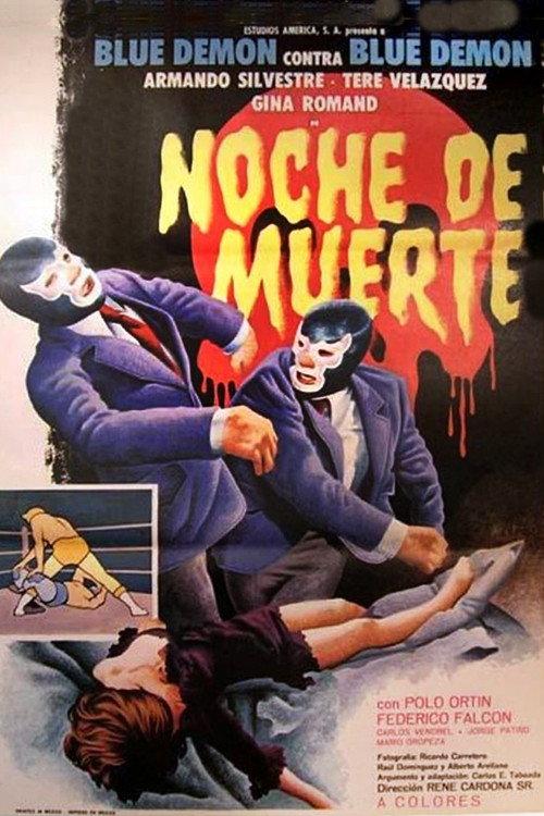 Noche de muerte 1975 official movie poster