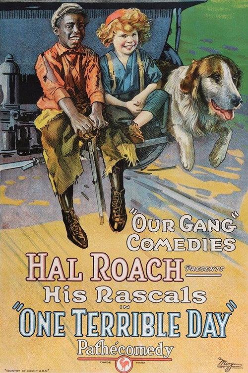 One Terrible Day 1922 official movie poster