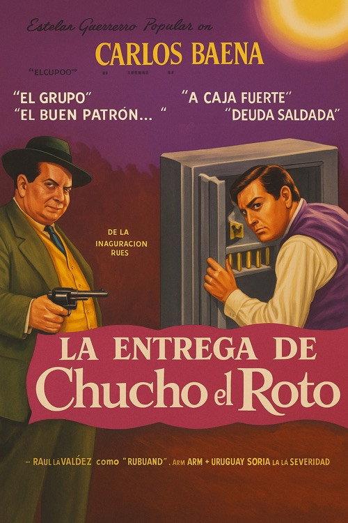 La entrega de Chucho el Roto 1962 official movie poster