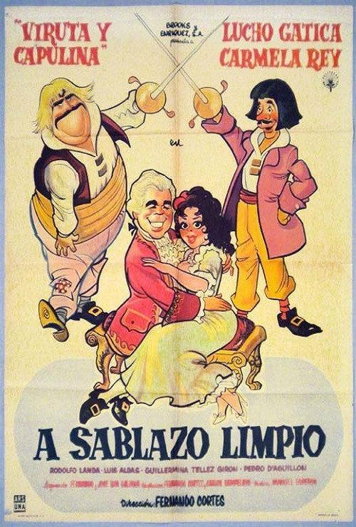 A sablazo limpio 1958 official movie poster