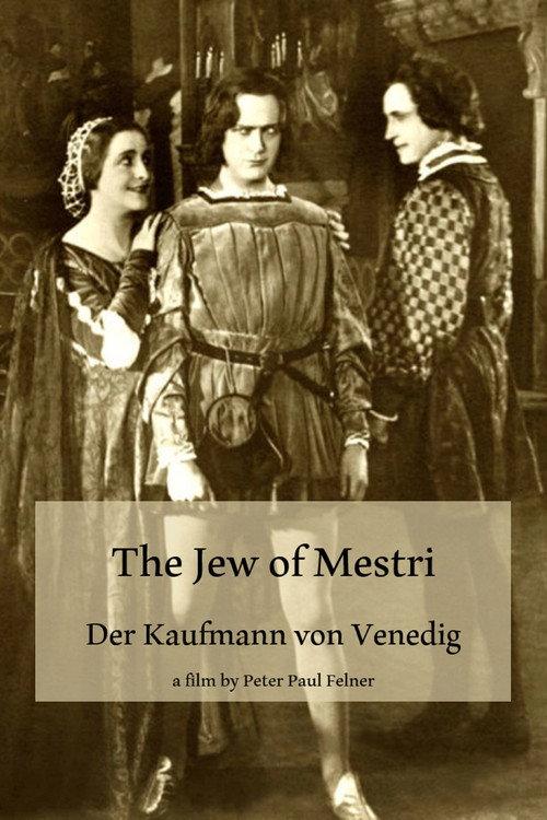 The Jew of Mestri 1923 official movie poster