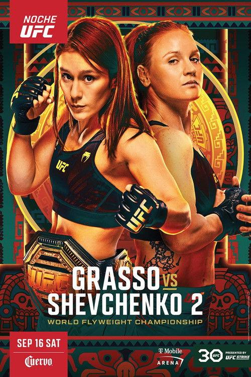 UFC Fight Night 227: Grasso vs. Shevchenko 2 2023 official movie poster
