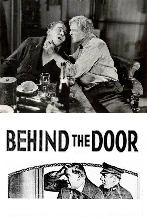 Behind the Door 1919 official movie poster