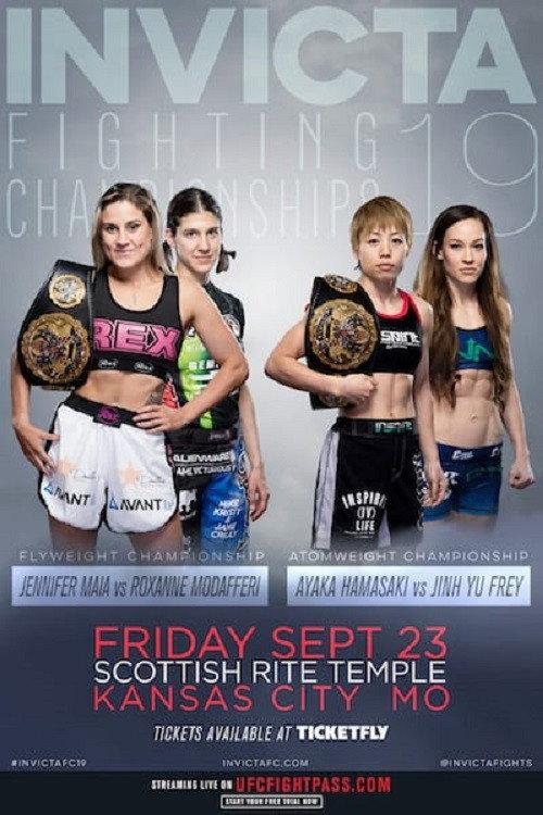 Invicta FC 19: Maia vs. Modafferi 2016 official movie poster