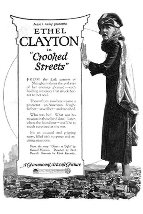 Crooked Streets 1920 official movie poster
