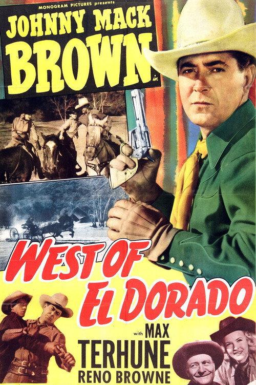 West of El Dorado 1949 official movie poster