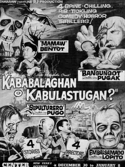 Kababalaghan o kabulastugan? 1962 official movie poster