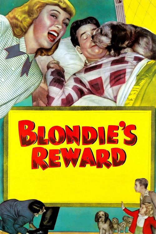 Blondie's Reward 1948 official movie poster