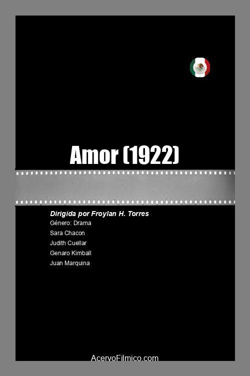 Amor 1922 official movie poster