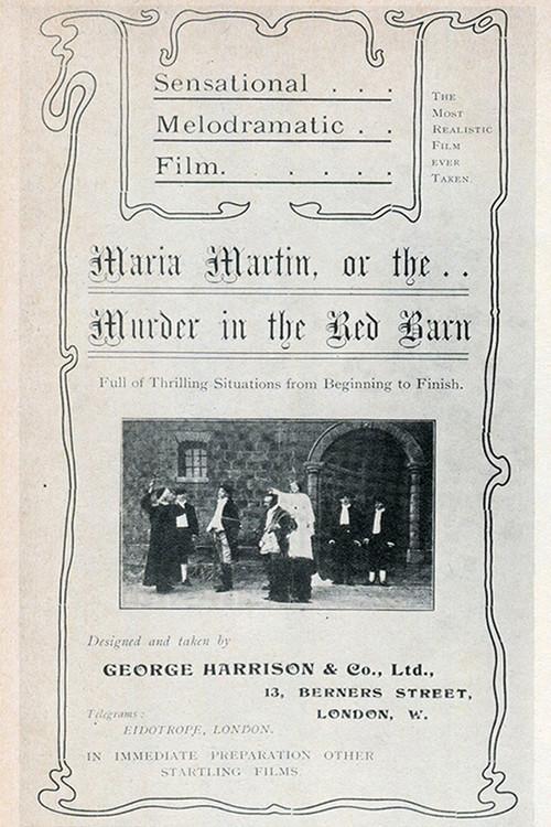 Maria Marten, or Murder in the Red Barn 1913 official movie poster