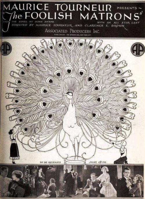 The Foolish Matrons 1921 official movie poster