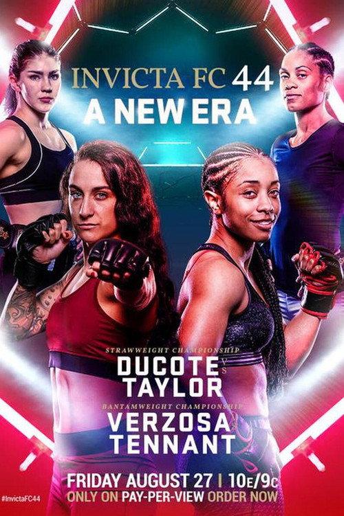 Invicta FC 44: A New Era 2021 official movie poster