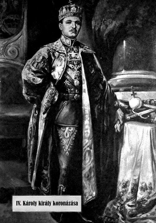 The Coronation of King Charles IV 1916 official movie poster