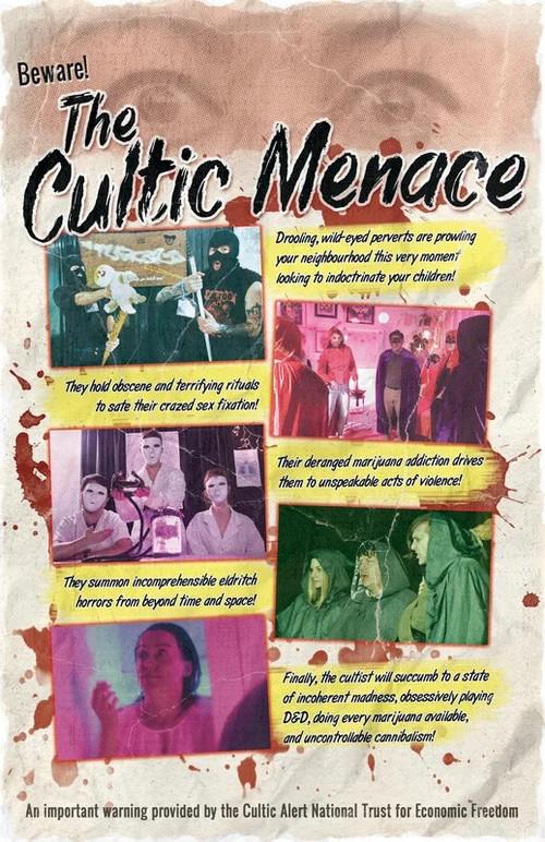 The Cultic Menace  official movie poster
