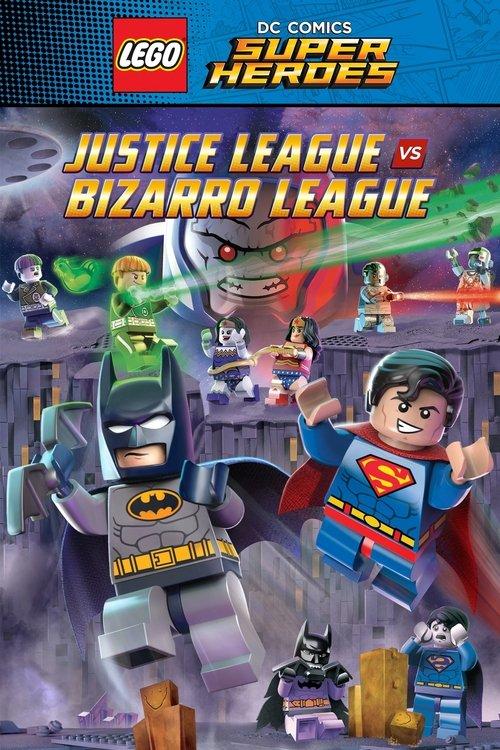 LEGO DC Comics Super Heroes: Justice League vs. Bizarro League 2015 official movie poster