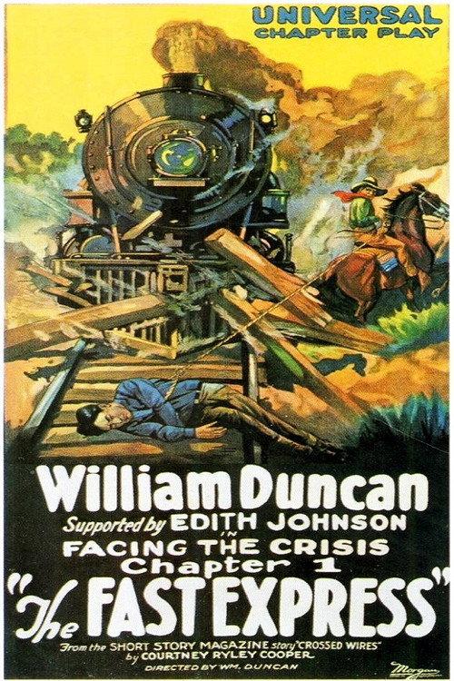 The Fast Express 1924 official movie poster
