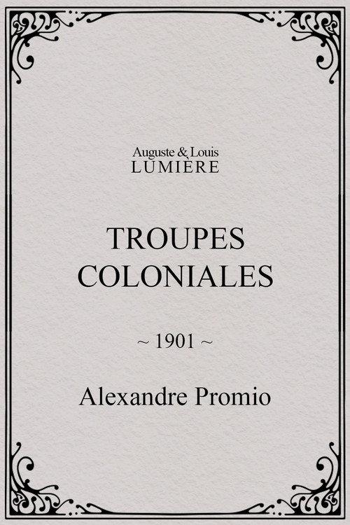 Troupes coloniales 1901 official movie poster